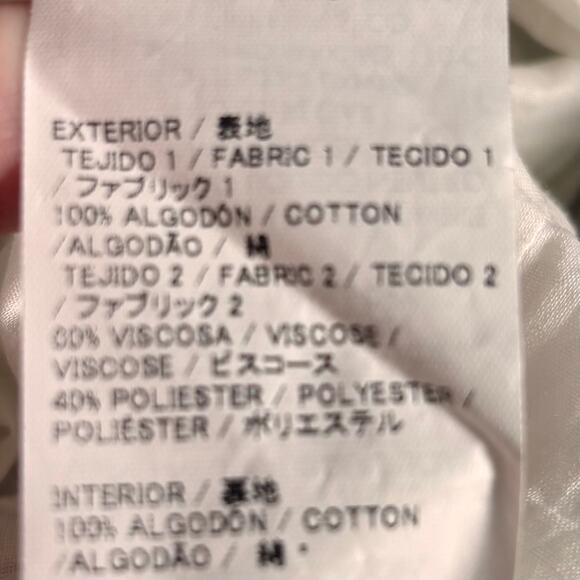 Adolfo Dominguez Abstract Print Sleeveless Dress Black Size 38 US 6 Fit & Flare - Picture 12 of 13